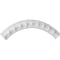 Ekena Millwork 35 1/2"OD x 29 1/2"ID x 3"W x 1"P Hillsborough Ceiling Ring (1/4 of complete circle) CR36HI - alternate 2